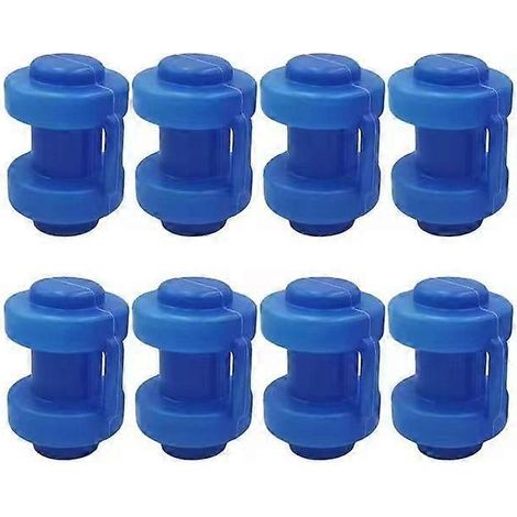 Embouts de Trampoline 8 Pices Embouts de Tige de Filet, Pices de Rechange de Trampoline de Diamtre 25 mm Pour Tiges De Filet de Trampoline (1/5)