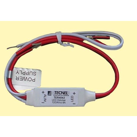 Mini dimmer dsmp tecnel per strip led 12v-24v - ter4042