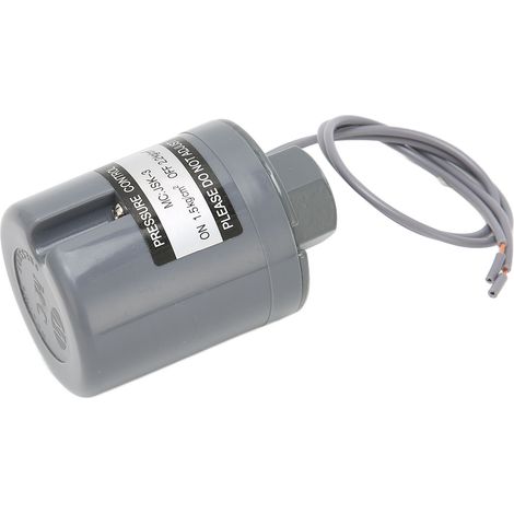 Régulateur pression eau en alliage zinc pour pompe surpresseur auto-amorçante et coude fileté 1.5-2.2 bar double 3/8 NPT (1/5)