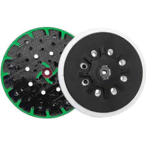 202460 Plateau de ponçage dur ETS 150 mm (6 pouces) compatible avec Festool 150/3 EQ, ETS 150/5 EQ et EC 150/3 (1/5)