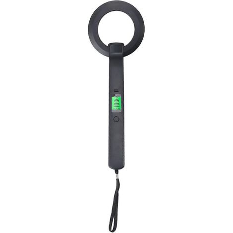 Metalldetektor mit hoher Empfindlichkeit, LCD-Display, akustischem und Vibrationsalarm sowie 360°-Goldfinder