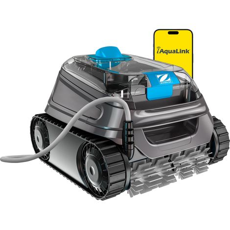Nettoyeur de Piscine 50 IQ. Piscines jusqu'à 12 x 6 m nettoie Le Sol, Les parois et la Ligne d'eau. Système Lift et télécommande Depuis l'application. (1/5)