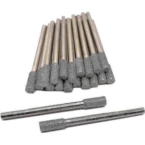 Compatible avec 20 forets diamantés de 4 mm pour la plupart des outils rotatifs et meuleuses. (1/5)