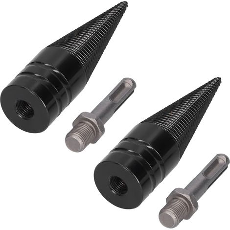 Lot de 2 mèches à bois fendeuses 32mm, acier rapide HSS pour perceuse électrique, outils de perçage haute vitesse (1/5)