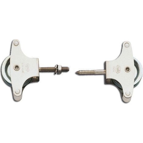 Amig poleas 20 inox roldana metal tornillo 40 mm