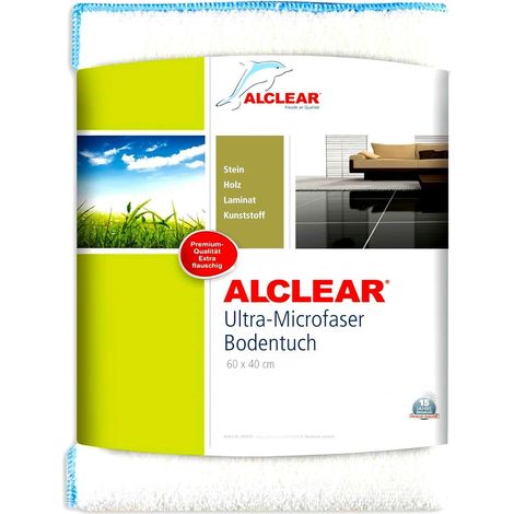 Serpillière en Ultra-Microfibre Nettoyage et Entretien de Presque tous les Sols Lisses Carrelage, Marbre, stratifié, parquet S’Utilise avec de l’Eau ou un Produit Nettoyant Ne Laisse pas de Traces Pou