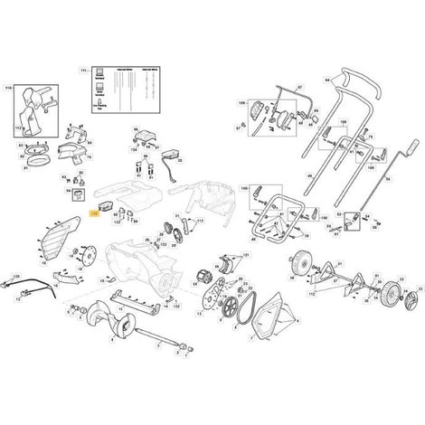 MODULO PARALLELO ST700 ORIGINALE STIGA - 118821376/0