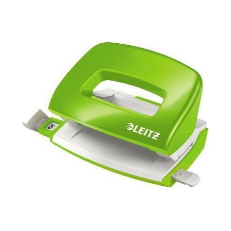 LEITZ Locher Leitz NeXXt WOW Mini 5060 8cm 10 Bl. (80 g/m²) mit Anschlagschiene grün (1/4)
