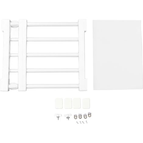 Étagère extensible sans clous pour placard, séparateur de rangement réglable 30-40 cm, armoire dressing compartiment gain de place (1/5)
