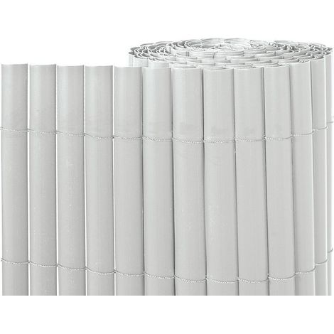 CAÑIZO DE PVC SIMPLE CARA BLANCO 900 GRAMOS, ROLLO DE 2X5 METROS
