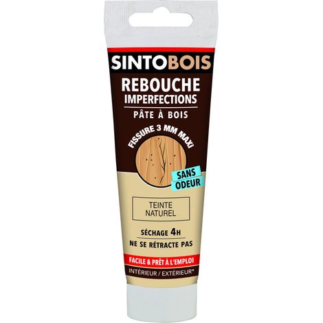 Sinto Pasta di Legno ad Acqua 80g Bianca - Sinto