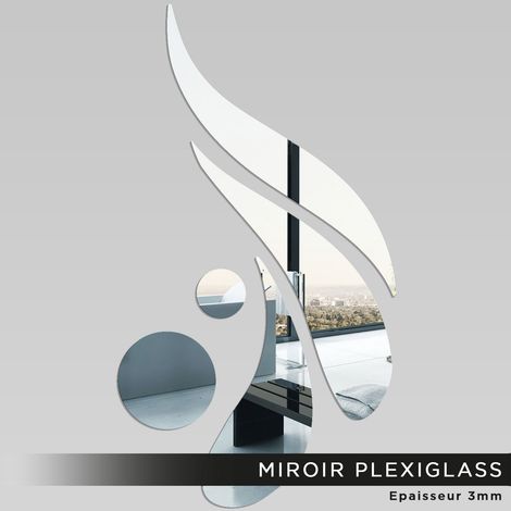 Miroir Plexiglass - Design - 33x60 cm (1/2)