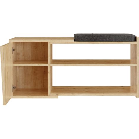 Holzschuhmöbel "Fiona" - 104 x 37 x 47 cm - Beige