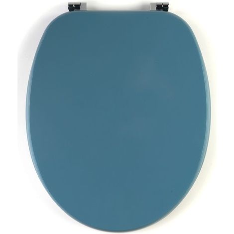 Sedile Wc Colorato Bermuda Dimensione Universale Cerniere In Metallo