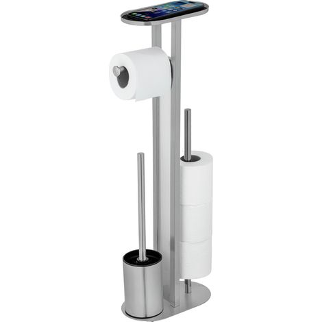 WENKO Stand WC GarniturOrea matt sil (1/5)