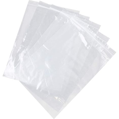 1000 Pezzi Buste Zip Trasparenti 6x8 cm Spessore 30 Micron Richiudibili (1/3)