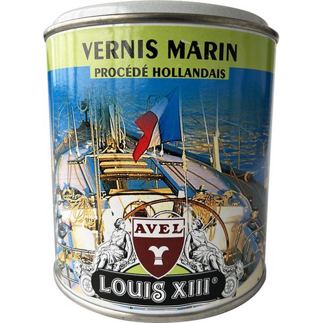 Vernis marin incolore 500 ml – Protection contre eau, UV et intempéries – Finition durable pour boiseries – Avel (1/2)