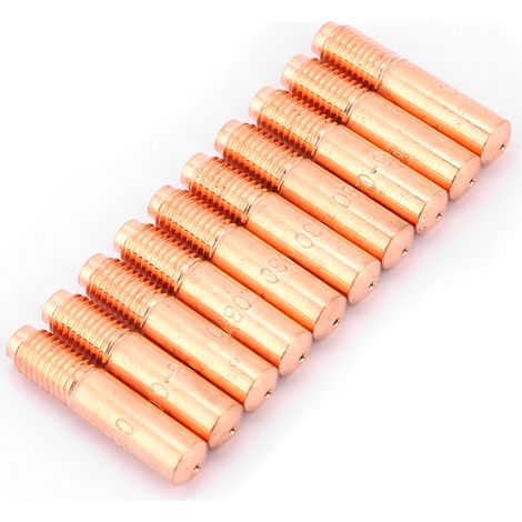 10 Stück/Set MIG-Schweißkontaktdüsen 030" 0,8 mm für Miller 000067 (1/5)