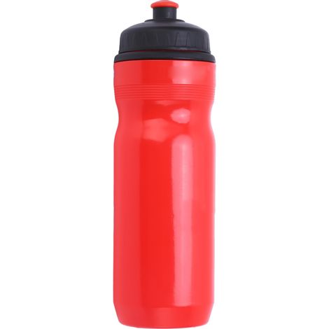 Tragbare LDPE-Wasserflasche mit Mundstück, ideal für Sport, Radfahren und Outdoor-Aktivitäten (rot, 700 ml). (1/5)