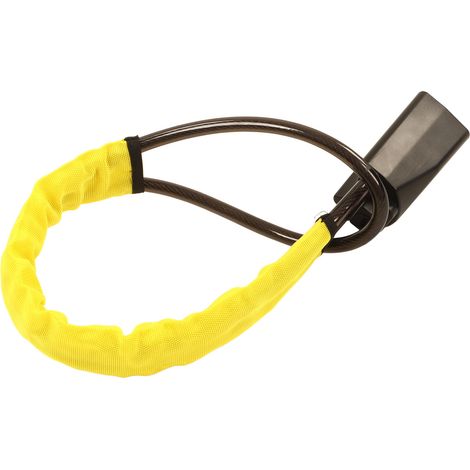 Verrou antivol volant auto avec 2 clés, antidémarrage universel pour voiture, SUV, golfette, ceinture de sécurité, sécurité véhicule (1/5)