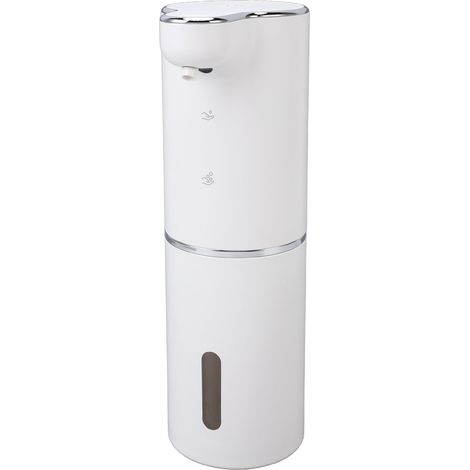 Soavoa Distributeur Savon Automatique Mousse Intelligent pour Salle de Bain et Cuisine Rechargeable Compact 1 Pièce (1/4)
