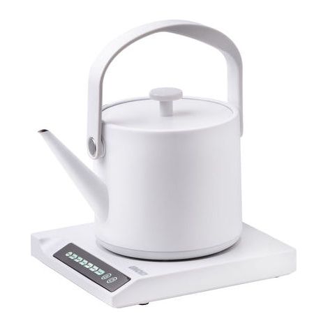 Unold 18210 Bollitore Elettrico 0.6 L 1000 W Temperatura Regolabile 7 Temperature Selezionabili 360 Gradi Girevole Senza Fili Funzione Mantenimento Caldo Spegnimento Automatico Protezione Funzionament
