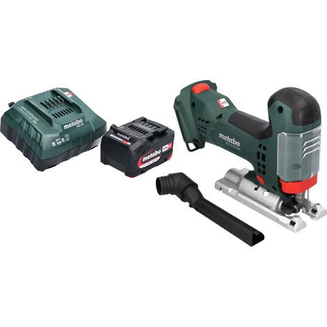 Scie sauteuse sans fil Metabo STA 18 LTX 100 18 V 100 mm Brushless + 1 batterie 4,0 Ah + chargeur