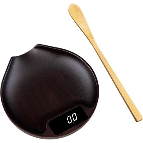 Balance électronique à café, modèle 2025, balance alimentaire électronique, balance pour expresso à infusion lente, balance pour pâtisserie, noire-AquaForge (1/5)