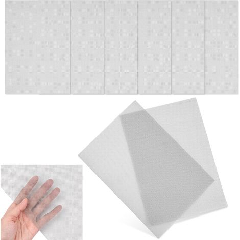 8 Pièces Grillage Fin en Acier Inoxydable, 30x21 cm 20 Mailles Fil Tissé de Treillis Métallique,Mesh Grille Maille Filtration Feuilles, Grillage Anti Rongeur pour Moustiquaire Jardin Cuisine Reillis (1/5)