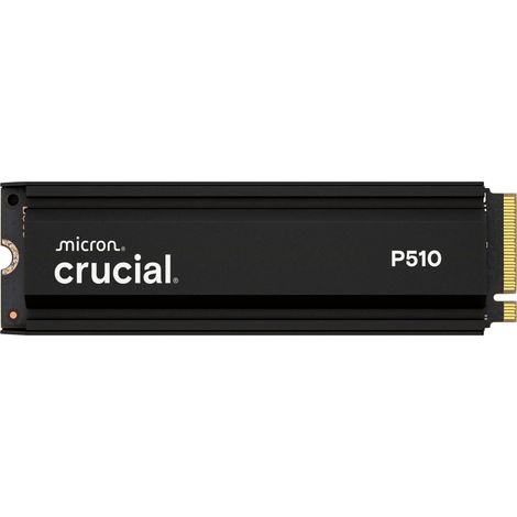 Crucial P510 1TB NVMe SSD w/heatsink