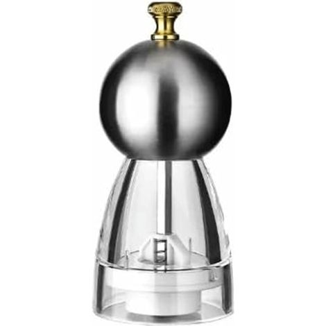 Moulin à poivre manuel, inox (1/5)