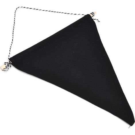 2er-Set Dekorative Abzeichen-Organizer Wandaufhänger Anstecknadel Brosche Schmuckdisplay Banner für Zuhause und Geschäft Schwarz (1/5)