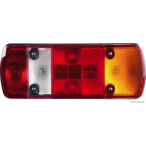 HerthBuss Rote Rücklampe für Anhänger 14 cm