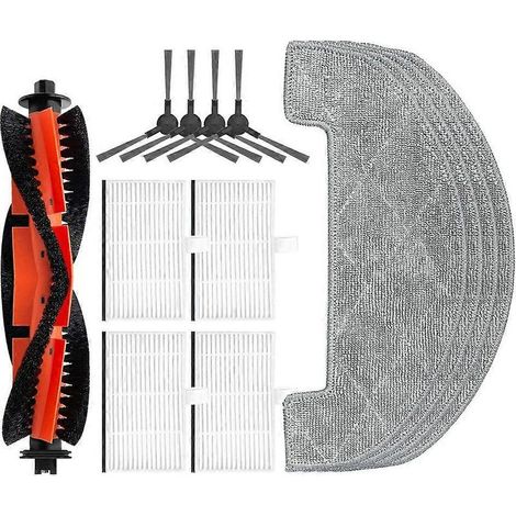 For MOVA S800, E20, E20 Pro, E20 Pro Plus / Trouver E20, E20 Pro, E20 Plus, E20 Pro Plus Main Side Brush Filter Mop Part (1/5)