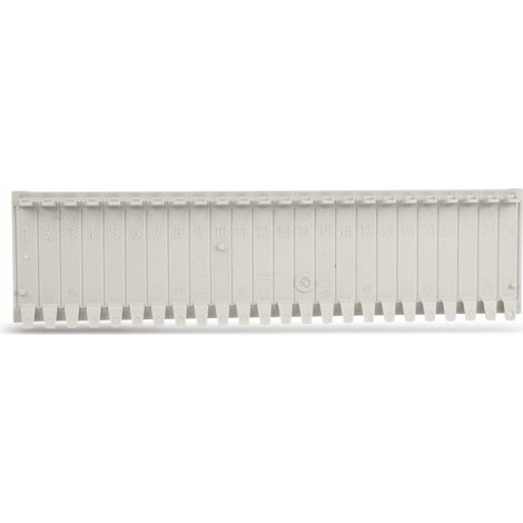 Bande de recouvrement F-TRONIC, 12 unités, gris clair (1/2)