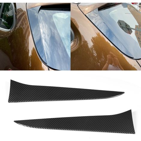 Modification de voiture : aileron latéral de lunette arrière style fibre de carbone pour BMW X1 E84 (2009-2015) (1/5)