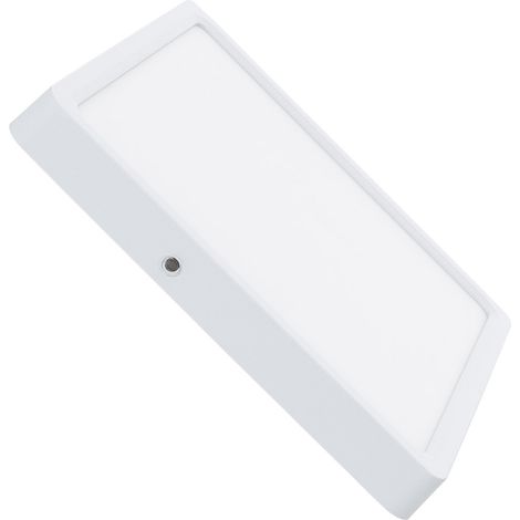 Plafón Downlight LED 9-12-18W Cuadrado CCT Seleccionable Sensor de movimiento y Crepuscular Corte 55-200 mm (2700K - 4000K - 6000K) Seleccionable (Cálido-Neutro-Frío) (1/5)