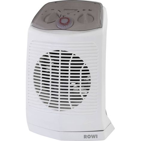 ROWI 1 03 03 0284 Stufetta rapida per bagno HBS 2000/2/1 OT 60 m³ Bianco, Grigio (1/3)