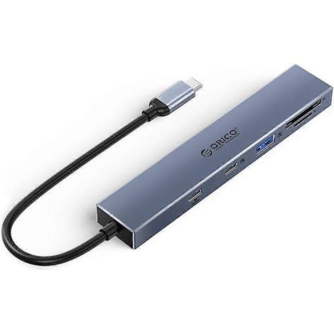 Hub USB-C 4 ports 10 Gbit/s pour ordinateur portable, adaptateur multiport USB Type-C-2 Type C 1 USB-