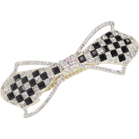 Épingle à Cheveux Papillon Décorative - 4 Modèles Élégants pour Coiffure, Cadeau ou Accessoire Cheveux - Style Classique (1/5)