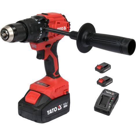Perceuse-visseuse à percussion sans fil 18V (2 batteries 4Ah)