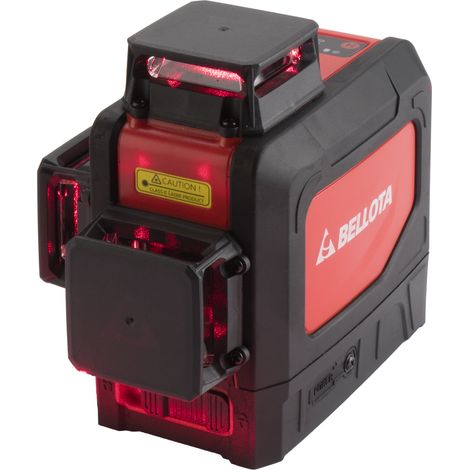 Niveau laser rouge 3x360 pour nivellement