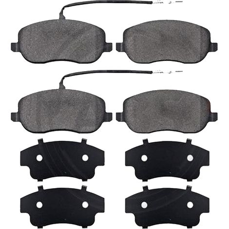KIT PASTIGLIE FRENO ANTERIORI compatibile con PEUGEOT 807 (EB) / PASTIGLIE FRENANTI AUTO OEM P 23 090 , / SOSTITUZIONE DIRETTA / BASSA POLVERE / SILENZIOSO (1/4)