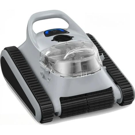 Robot nettoyeur de piscine, robot automatique qui grimpe aux murs pour piscines jusqu'à 2000 pieds carrés, adapté aux murs et aux sols.