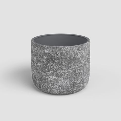 Artevasi Übertopf Cassia Keramik Ø 21 x 18 cm anthrazit (1/2)