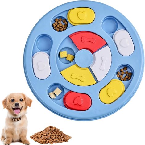 Jouet Chien Occupation, Jouet de Puzzle pour Chien Jouet Interactif Chien pour L'entraînement du QI Ralentissez à Manger des Jouets de Chien pour Chien de Petite, Moyenne et Grande (1/5)