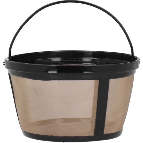Filtre à café réutilisable en acier inoxydable, compatible avec les machines à café Mr. Coffee (1/5)