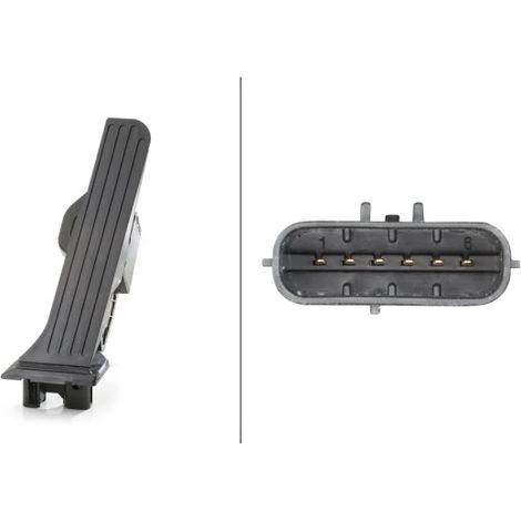 Capteur, position d'accelerateur Hella 6PV 008 890-711 AUDI 1K1 723 503 AS