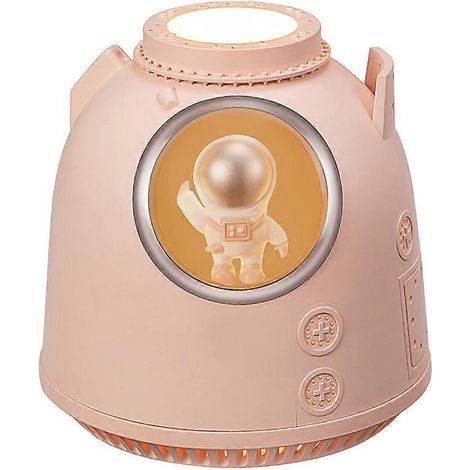 Petit humidificateur, veilleuse, deux modes de brumisation, arrêt automatique, chambre de bébé, bureau, maison - Rose (1/5)