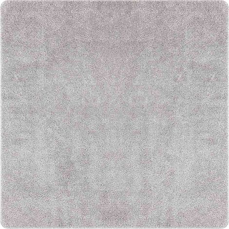 Tappeto Shaggy Antiscivolo Grigio 120 x 120 cm PP vidaXL (1/5)
